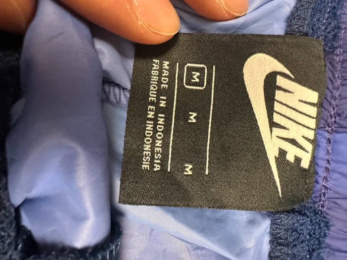 Nike Trackpants Blau Lila Größe M – Bild 4