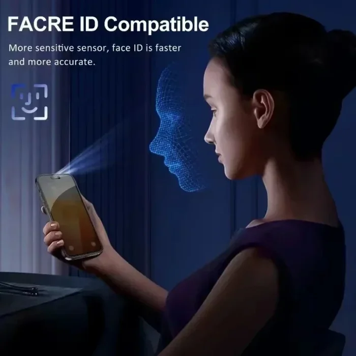 5er-Pack Datenschutzfolie passend für iPhone 16/15/14 9H gehärtet 0,51mm – Bild 5