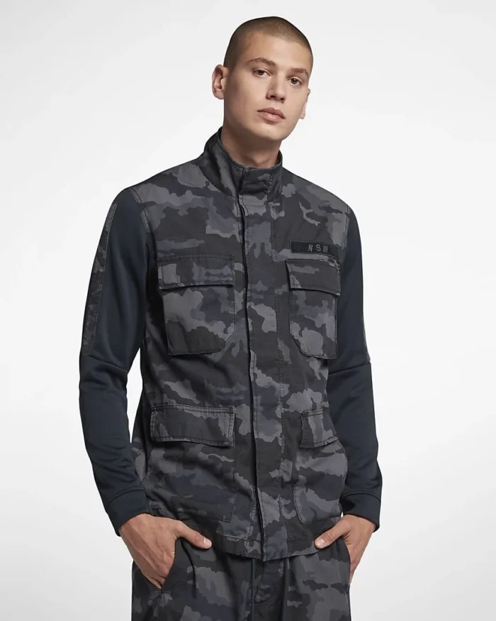 Nike Sportswear NSW Camo-Jacke für Herren (L) – Bild 7